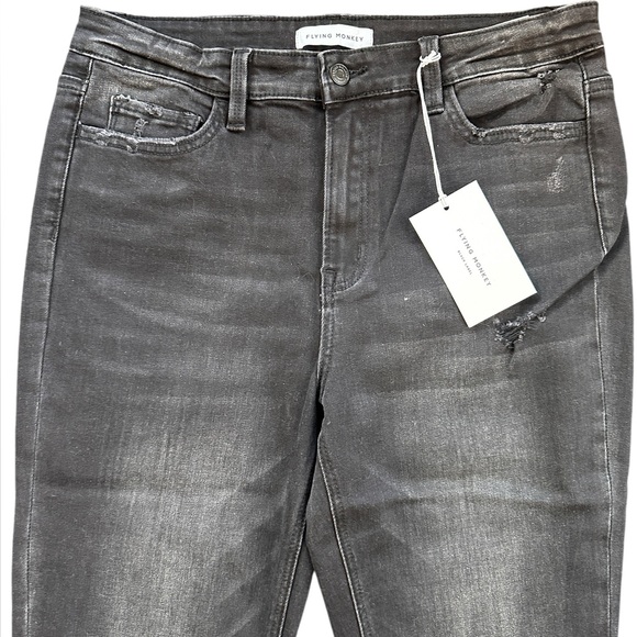 Flying Monkey Black Label Jeans Black size 31 Women’s NWT - Picture 3 of 8
